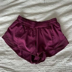 Lululemon hotty hot shorts
